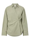 Product image thumbnail - YASAREMIA STRIPED SHIRT, Cardamom Seed | 5