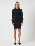 Product image thumbnail - YASDOTME KNITTED DRESS, Black | 1