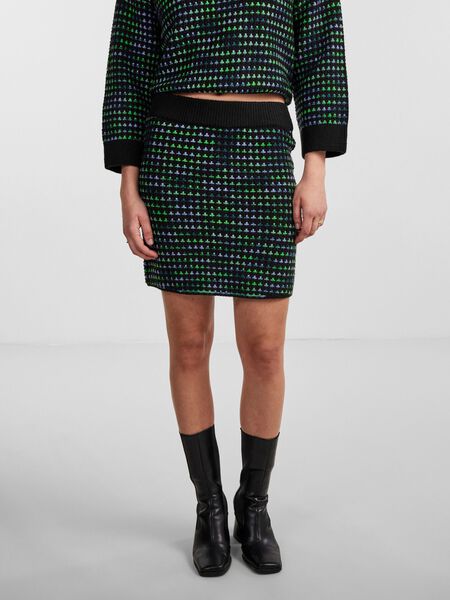 Y.A.S YASCHAPU KNITTED SKIRT, Black, highres - 26031306_Black_1053596_003.jpg