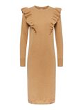 Y.A.S YASHELLO KNITTED DRESS, Tobacco Brown, highres - 26028127_TobaccoBrown_980461_001.jpg