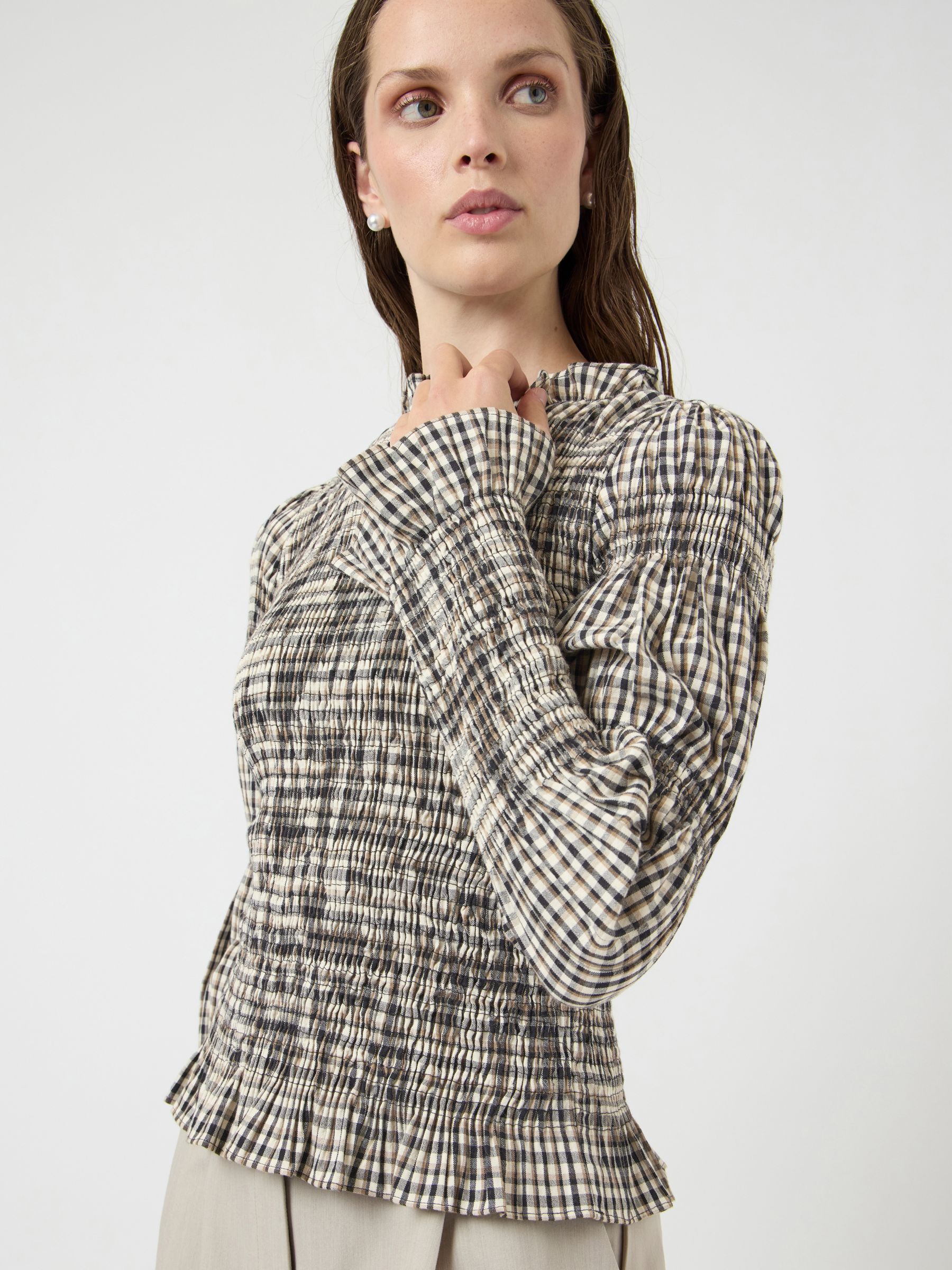 YASCHEMMA SMOCK BLOUSE | White | YAS® Sweden