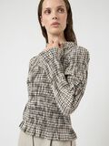 Product image thumbnail - YASCHEMMA SMOCK BLOUSE, Eggnog | 3