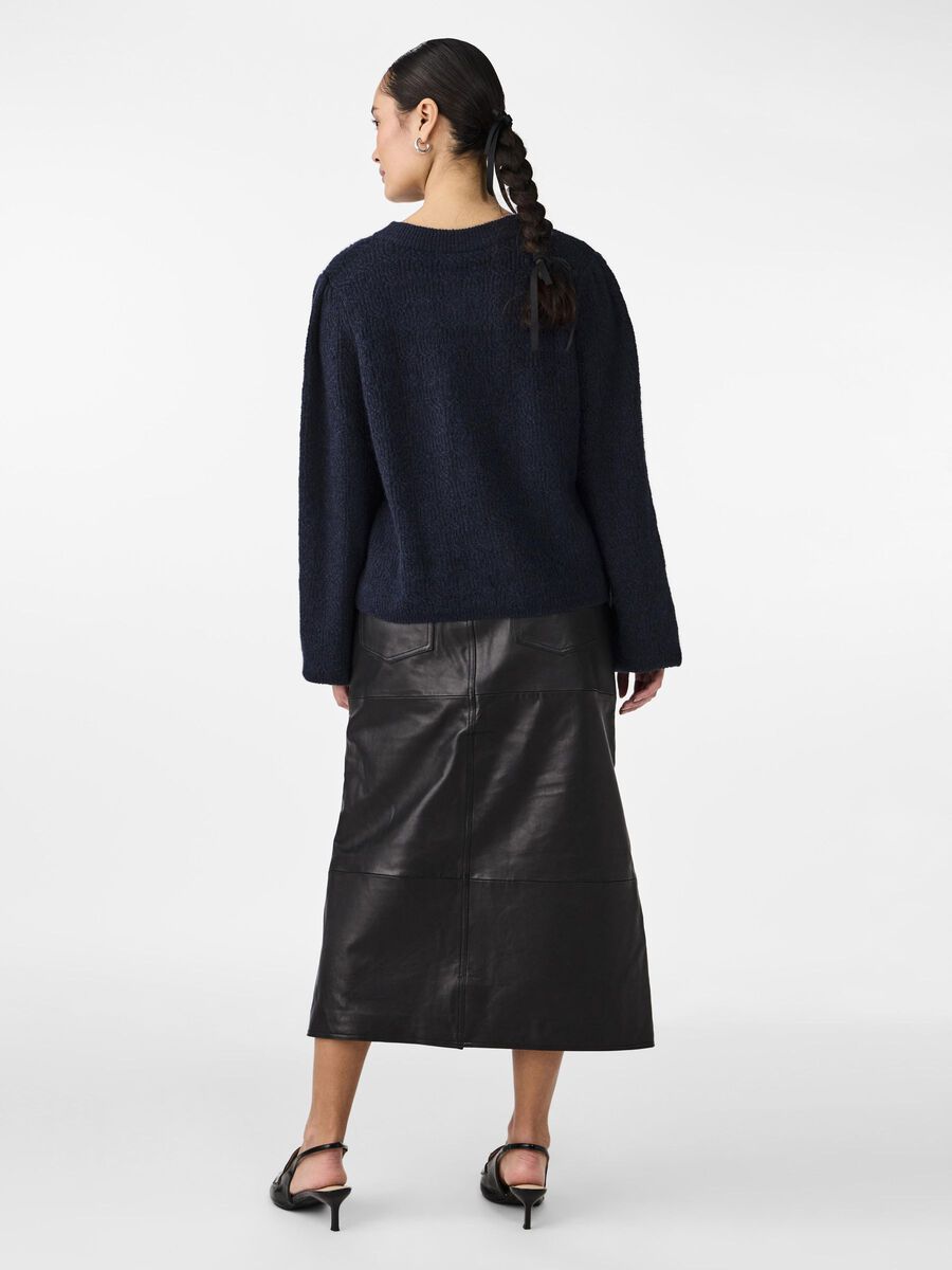 YAS KARDIGAN Z DZIANINY, Navy Blazer, highres - 26034988_NavyBlazer_1130764_004.jpg