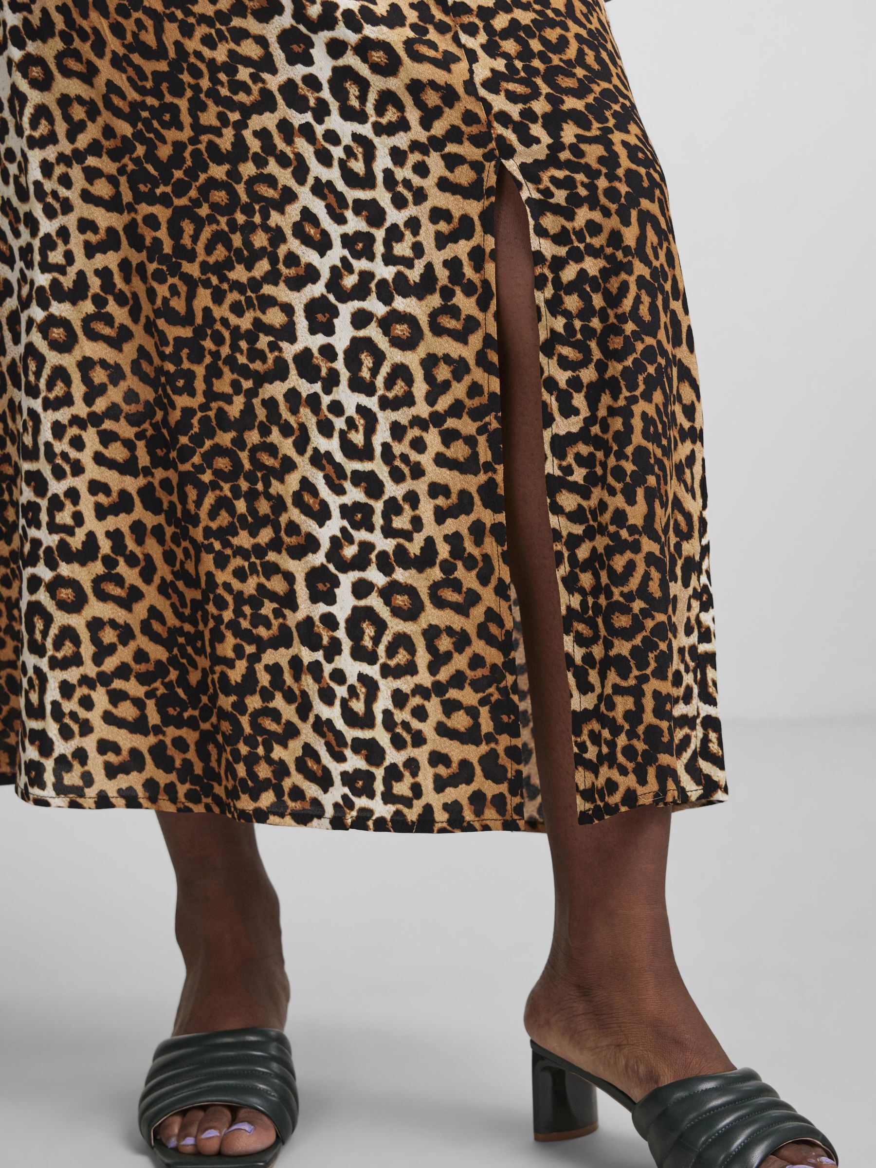 Leopard print midi skirt 50 top