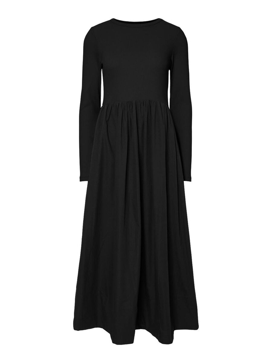 YAS YASMIRA LONG DRESS, Black, highres - 26037952_Black_001.jpg