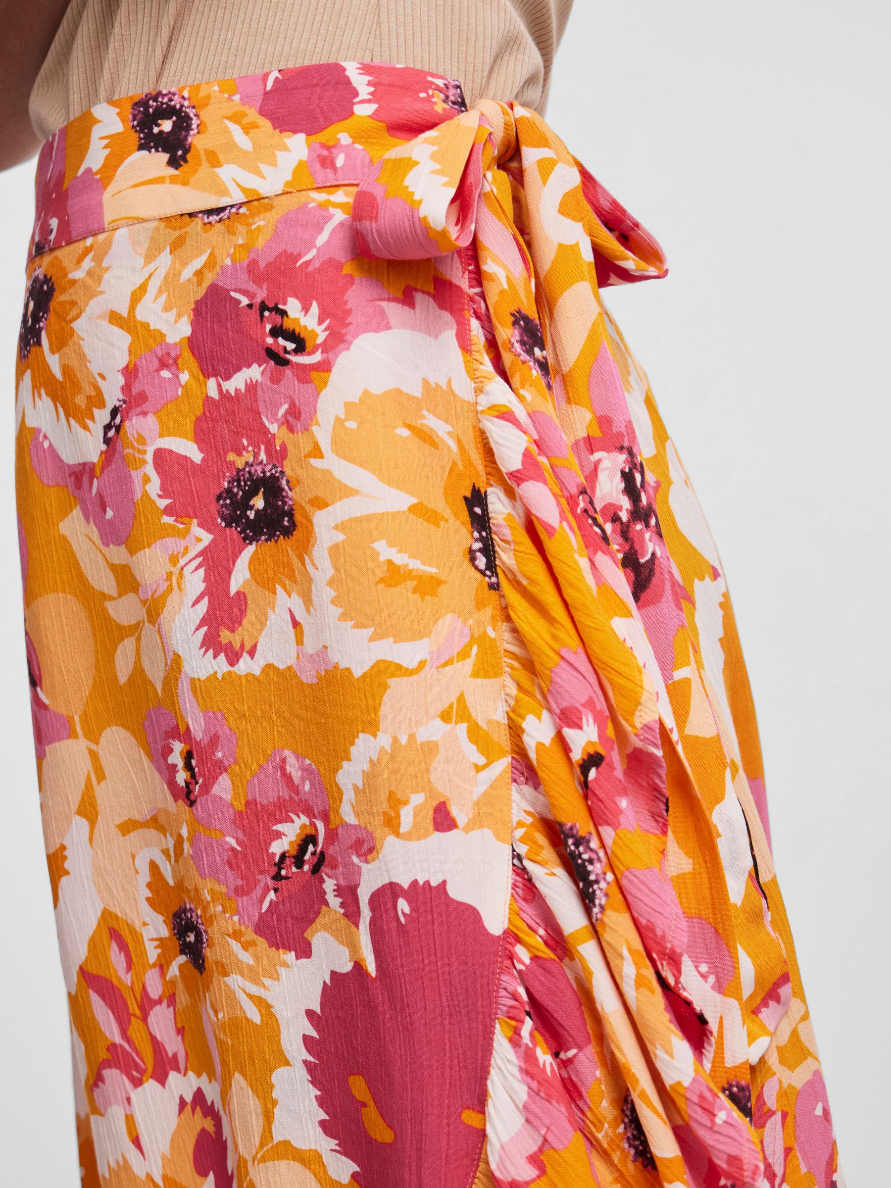 Orange envelope skirt store