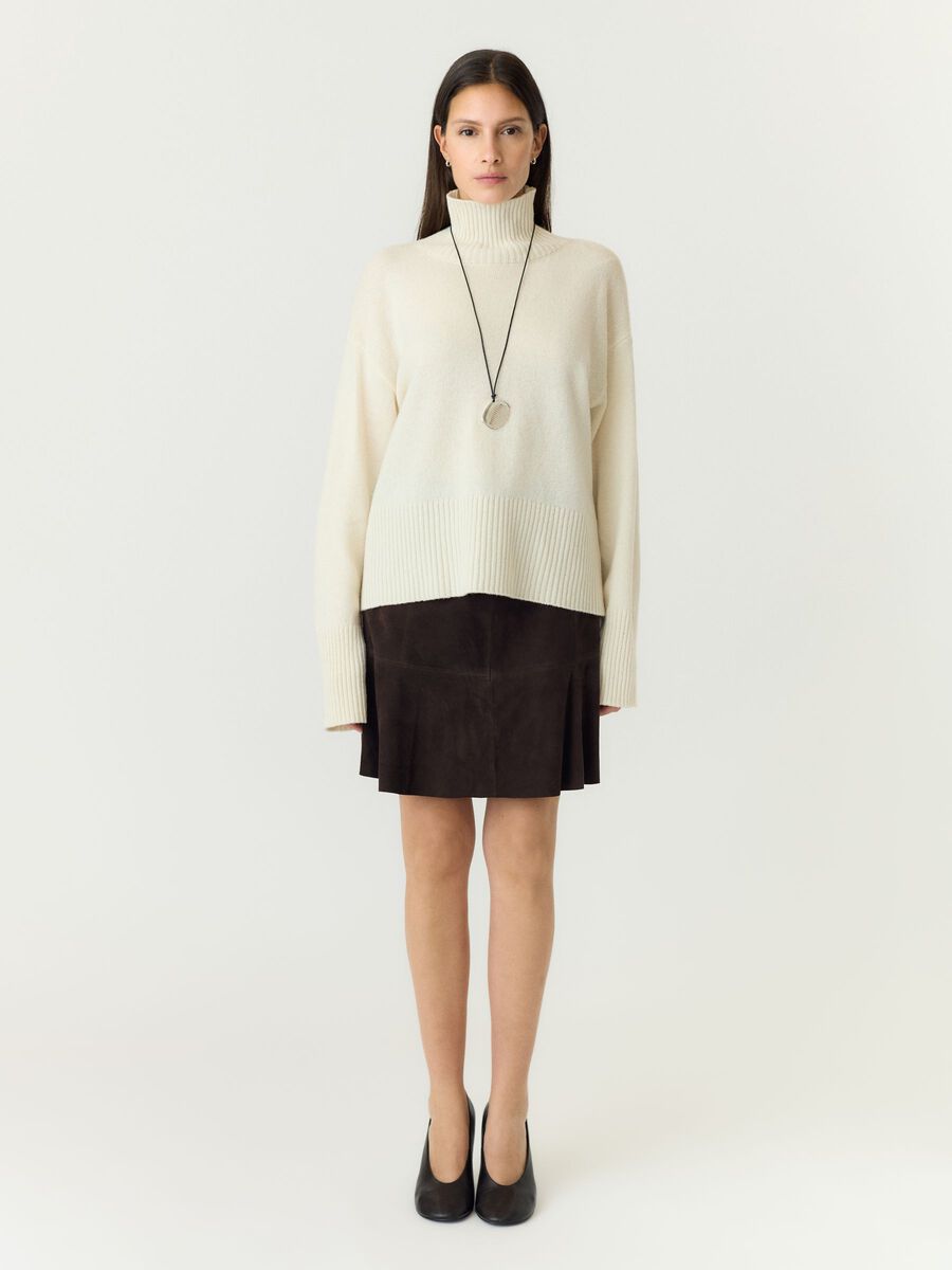 Carousel image 5 YASCOLLY HW SUEDE ROK, Coffee Bean