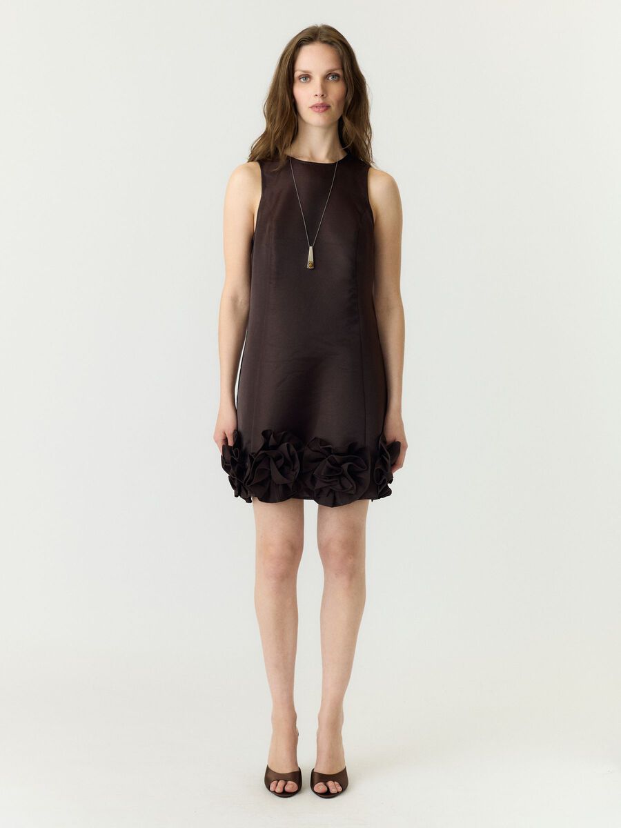 Product tile image - YASELLINA MINI DRESS, Coffee Bean | 26040389_CoffeeBean