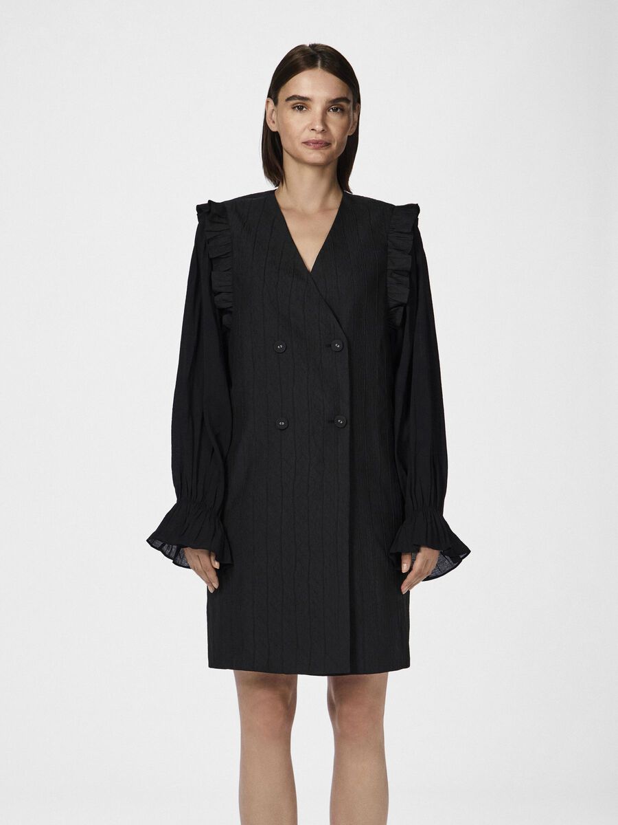 YAS YASJESS MINI JURK, Black, highres - 26035906_Black_003.jpg