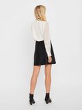 Y.A.S BUTTON DETAILED LEATHER SKIRT, Black, highres - 26011894_Black_004.jpg