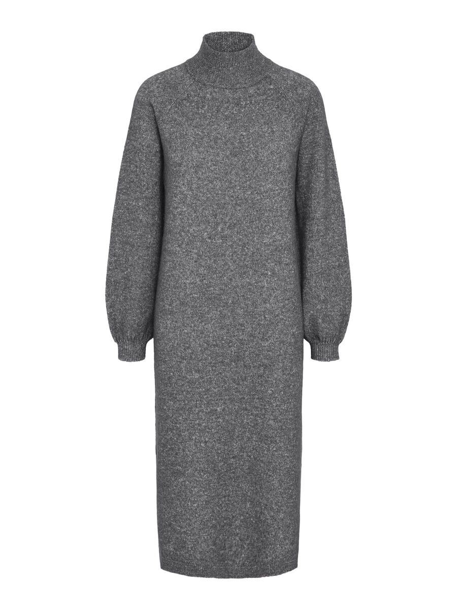 YAS YASBALIS STRICKKLEID, Medium Grey Melange, highres - 26030704_MediumGreyMelange_001.jpg