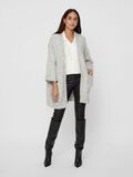 YAS OVERSIZED OPEN-FRONT CARDIGAN, Light Grey Melange, highres - 26015111_LightGreyMelange_005.jpg