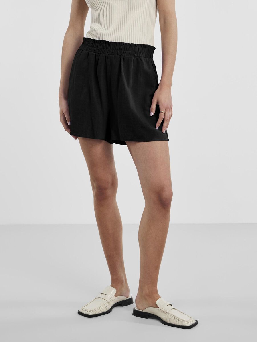 Y.A.S YASVIGGI SHORTS, Black, highres - 26025743_Black_003.jpg