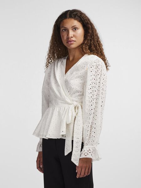 Y.A.S YASOLYRA WRAP BLOUSE, Star White, highres - 26030682_StarWhite_003.jpg