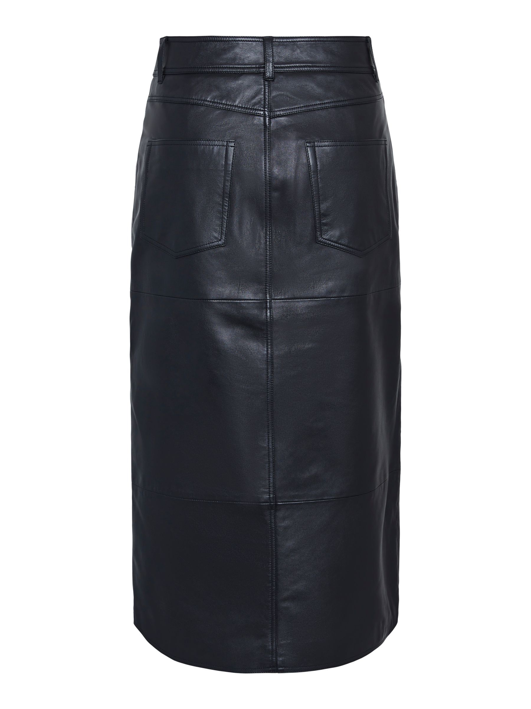 ouiディーゼルBlack O-Venus Midi Skirt S Women's Midi skirt with denim effect | Black | Diesel