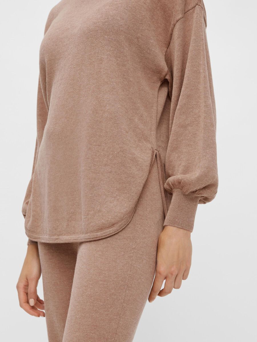 Y.A.S YASRONJA KNITTED PULLOVER, Tawny Brown, highres - 26023264_TawnyBrown_851096_003.jpg