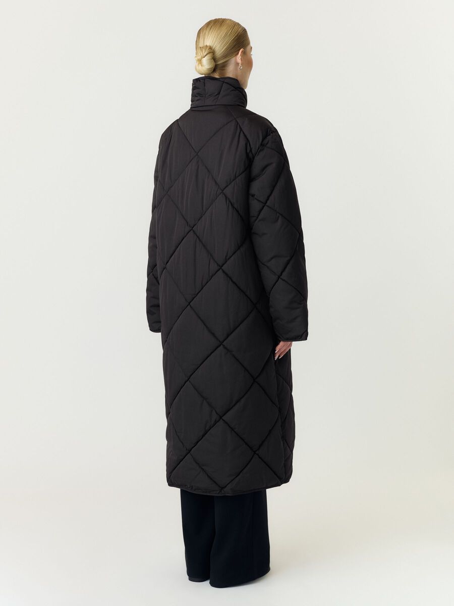 Carousel image 2 YASSELURA LONG PADDED JACKET, Black