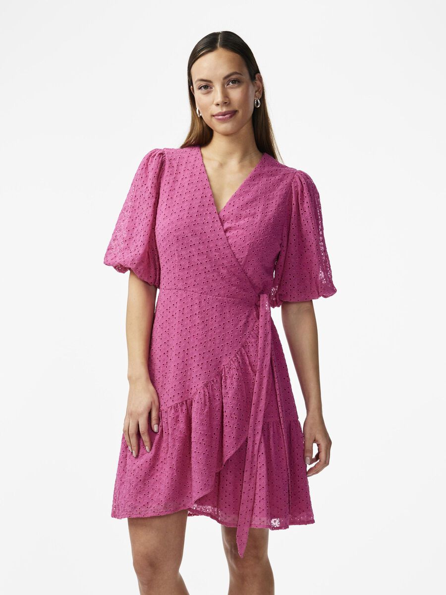 YAS YASVILMA WRAP DRESS, Raspberry Rose, highres - 26033554_RaspberryRose_003.jpg