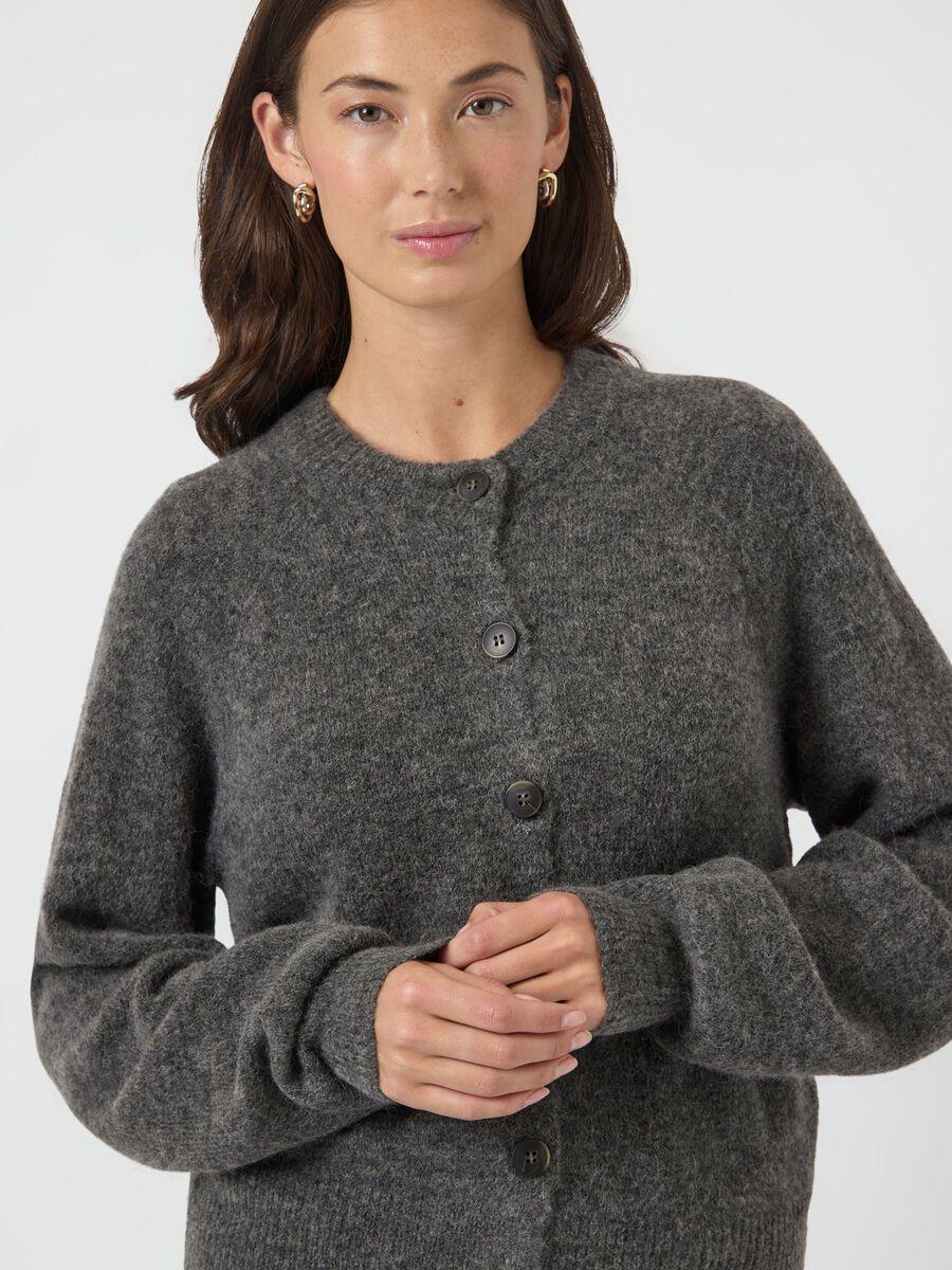 Carousel image - YASJOHI ULL STICKAD KOFTA, Medium Grey Melange | 3