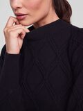Product image thumbnail - YASYVA KNITTED PULLOVER, Black | 3