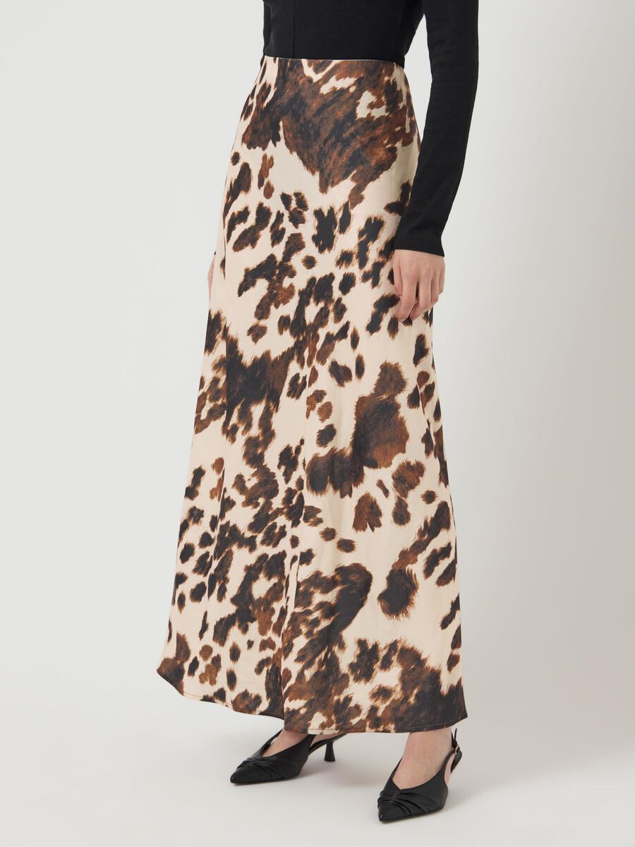Carousel image - SPÓDNICA MAXI, Ecru | 1