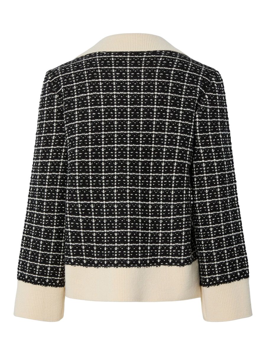 Carousel image - YASLIVIA V-AUSSCHNITT STRICKPULLOVER, Black | 6