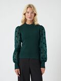 Product image thumbnail - YASDOTME BALLOON SLEEVE TOP, Ponderosa Pine | 1