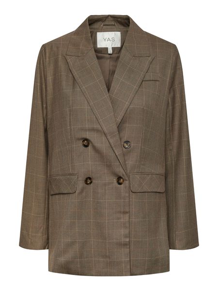 Y.A.S YASKAGGA 7/8 DOUBLE-BREASTED BLAZER, Kangaroo, highres - 26031473_Kangaroo_1058072_001.jpg