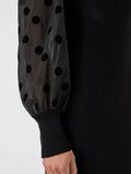 Product image thumbnail - YASDOTME KNITTED DRESS, Black | 3