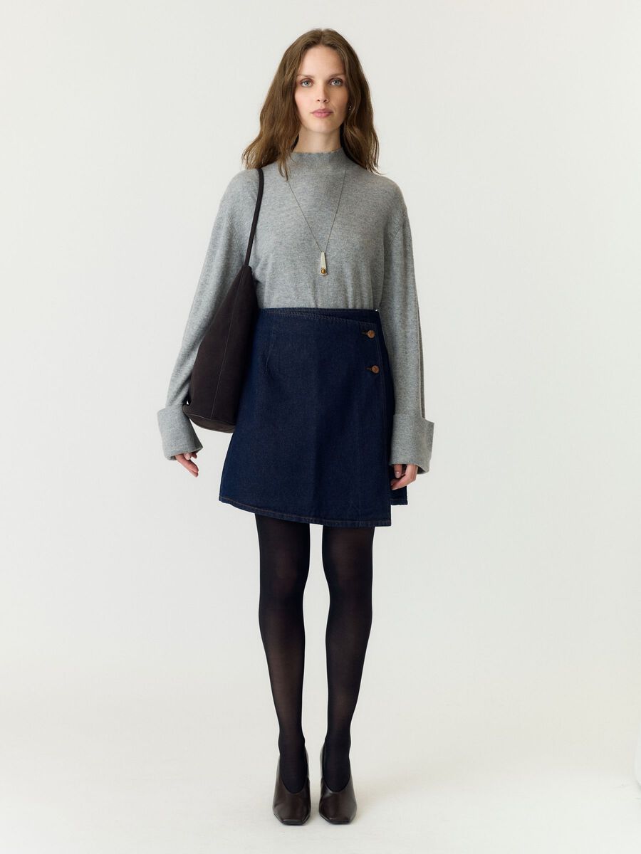 Carousel image 5 YASLISANA WICKELROCK, Dark Blue Denim