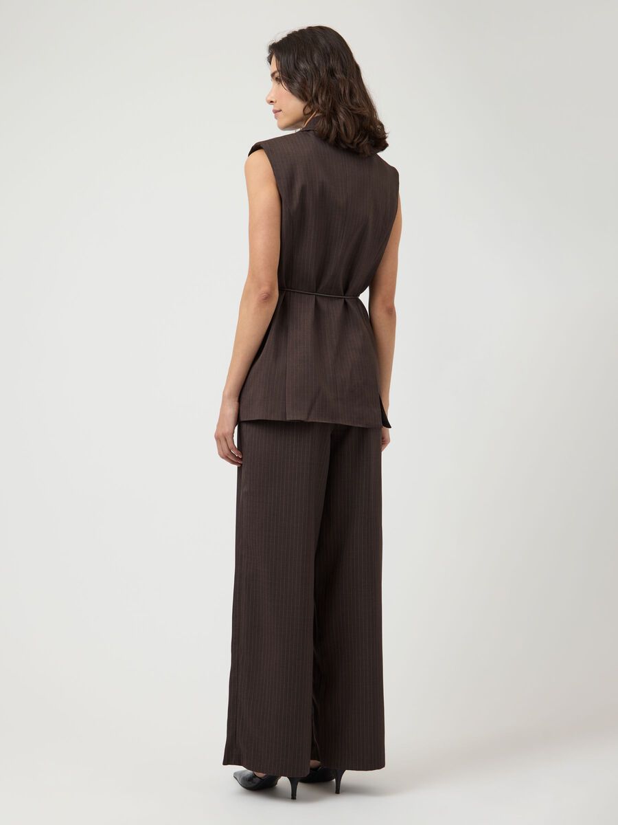 Product carousel image - YASSHIMMA WAISTCOAT, Chocolate Brown | 2