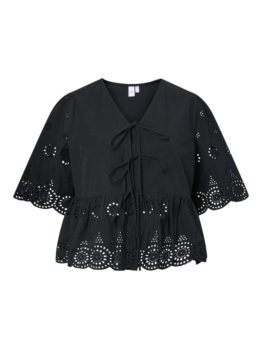 Carousel image - YASCORNELIA TOP, Black | 6