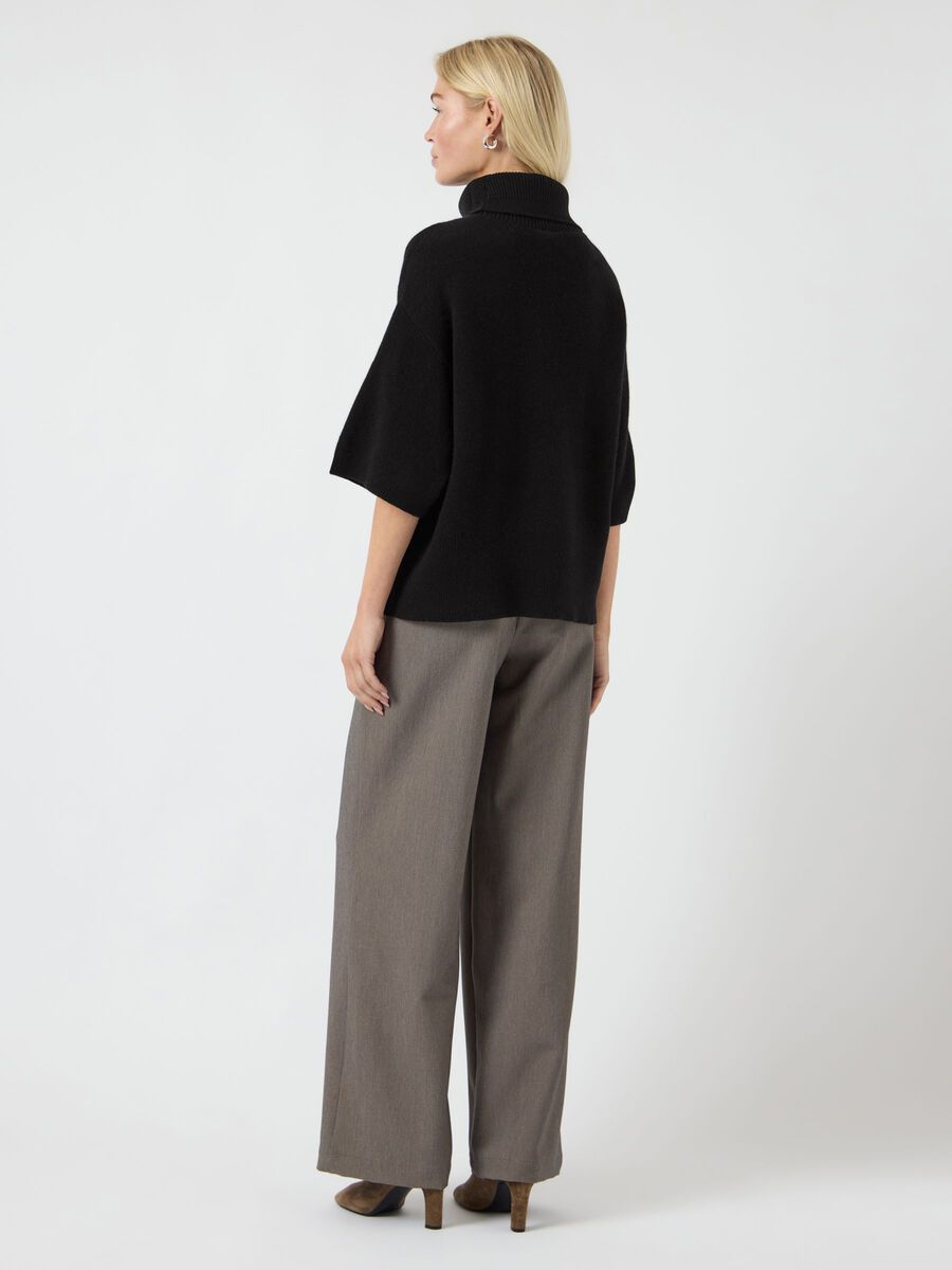 Carousel image - YASEMILA KNITTED PULLOVER, Black | 2