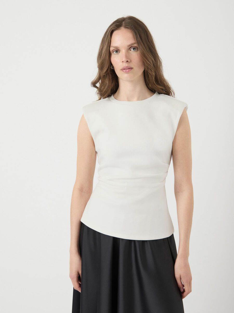 YAS YASPINA SLEEVELESS TOP, Star White, highres - 26038146_StarWhite_003.jpg