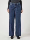 Product image thumbnail - YASALIA MW BELT WIDE FIT JEANS, Medium Blue Denim | 1