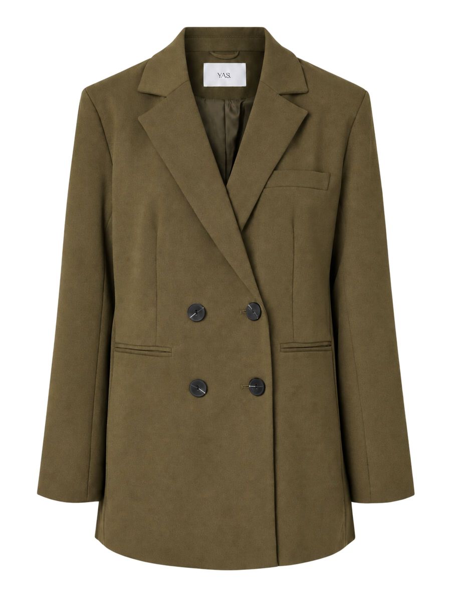 Product tile image YASLIKKA OVERSIZED BLAZER, Dark Olive 26030710_DarkOlive