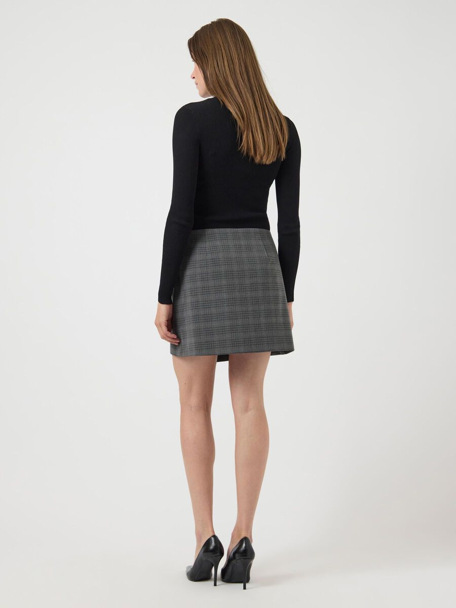 Product carousel image - YASCICCO MW MINISKJØRT, Dark Grey Melange | 2