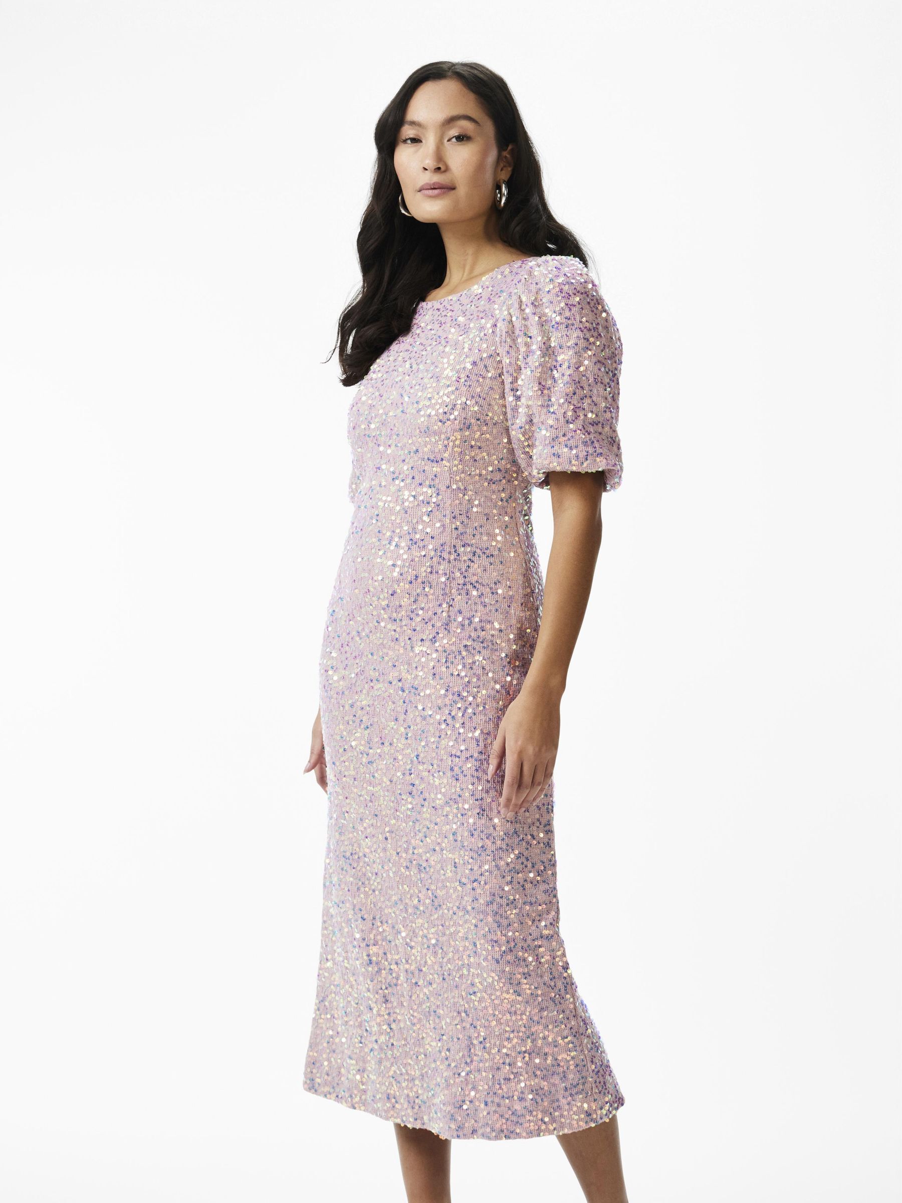 Robe mi longue pastel cheap