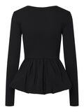 YAS YASMIRA TOP MED LANGE ÆRMER, Black, highres - 26037413_Black_002.jpg