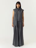 Product image thumbnail 4 YASELURA SL SCARF  TOP, Dark Grey Melange