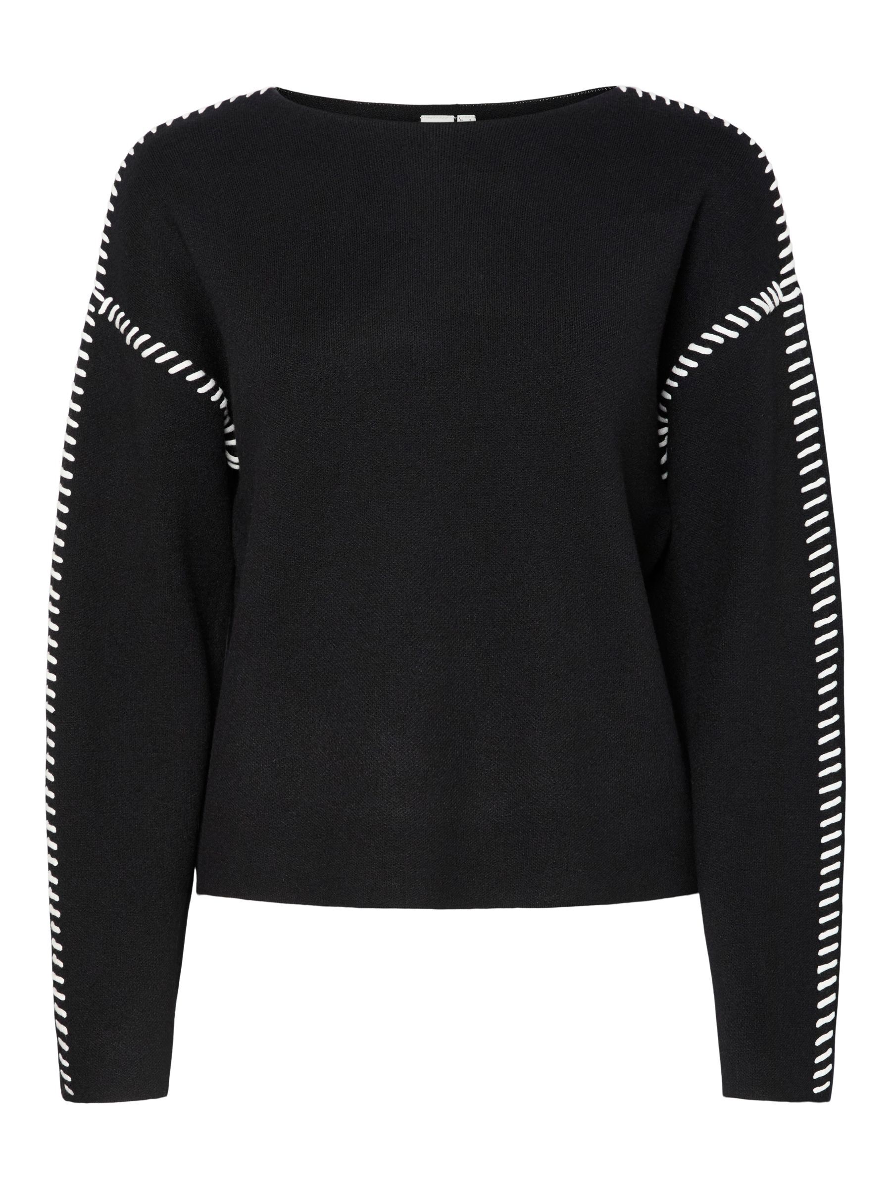 「Y's」pullover black knitt YASSTITCHA KNITTED PULLOVER | Black | YAS® UK