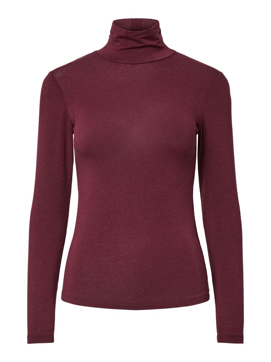 Carousel image - YASWOOLA WOOL BLEND KNITTED TOP, Port Royale | 1
