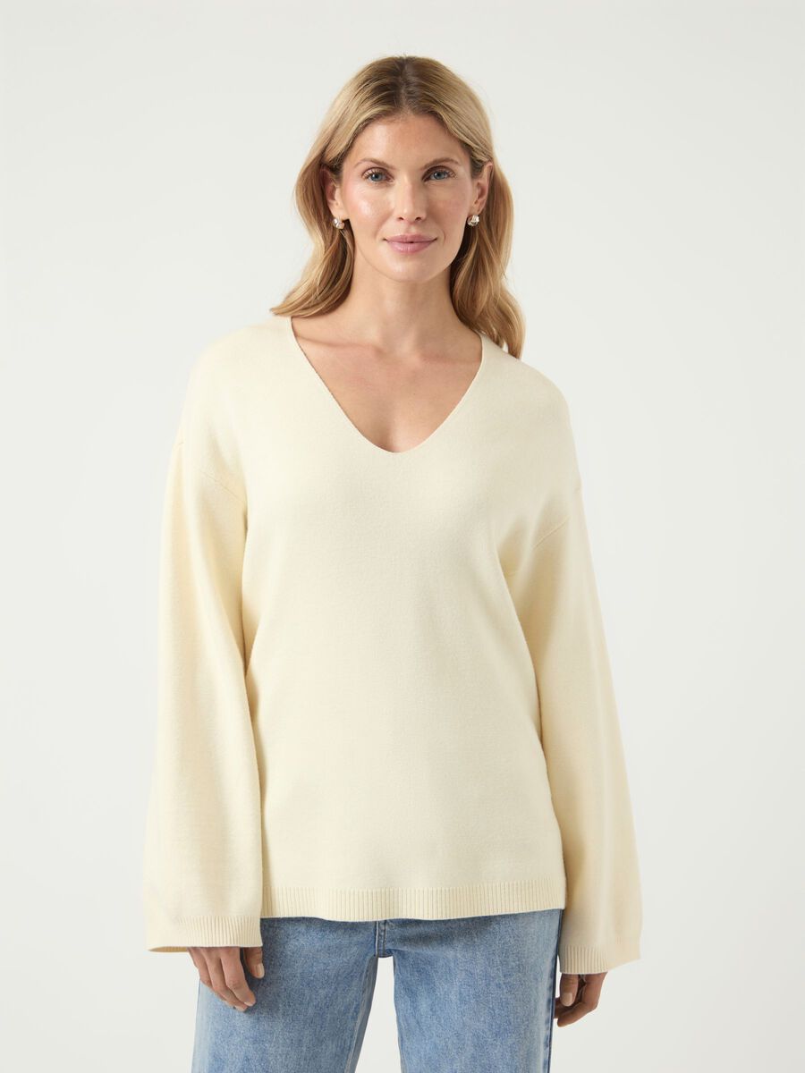 Carousel image - YASELMA STRICKPULLOVER, Birch | 1