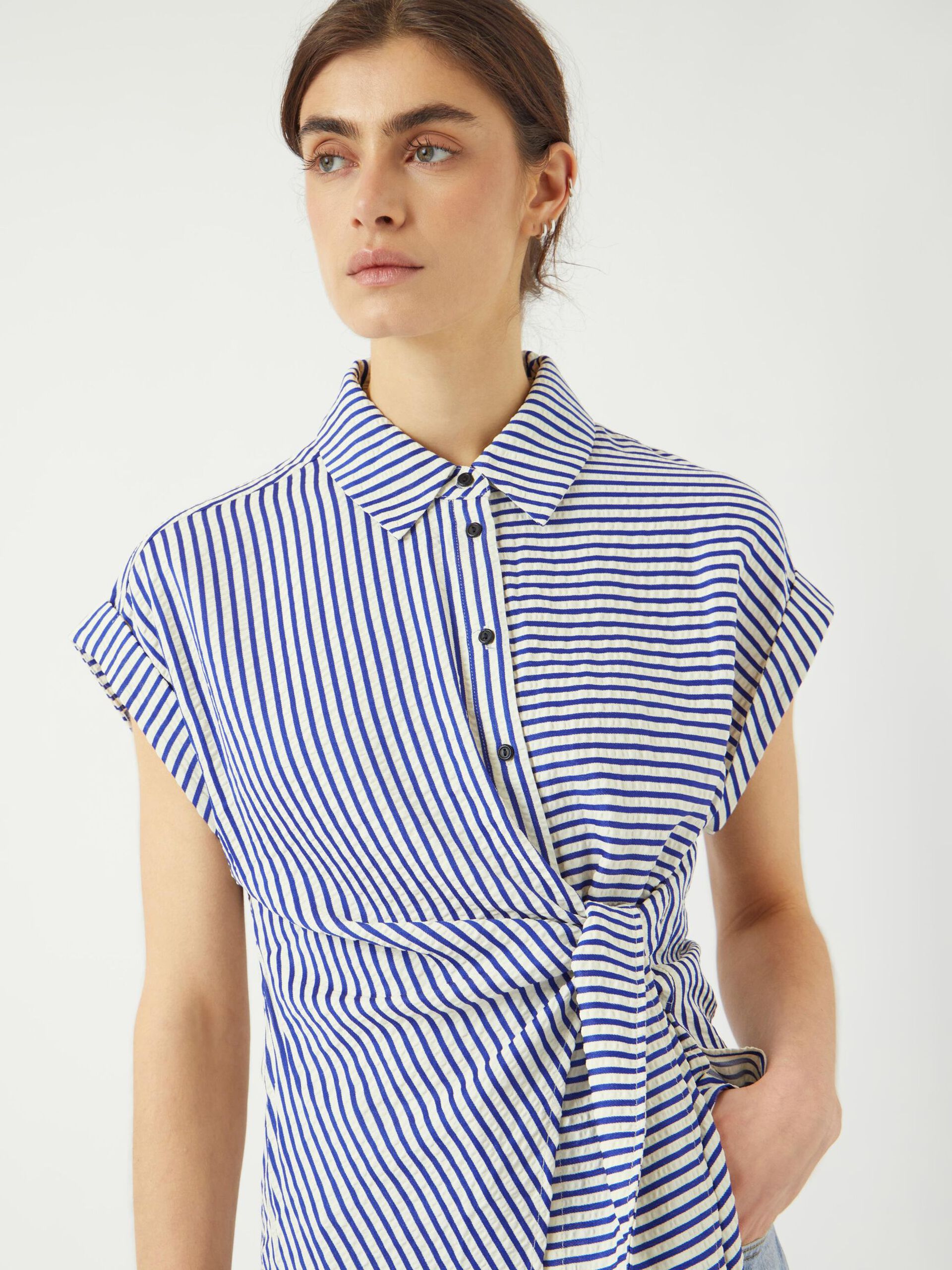 Carousel image - YASYLVI SHIRT, Dazzling Blue | 3
