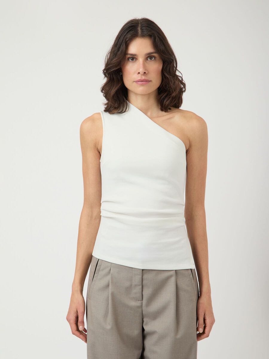 Product carousel image - YASVENICE HAUT ASYM&Eacute;TRIQUE, Star White | 1