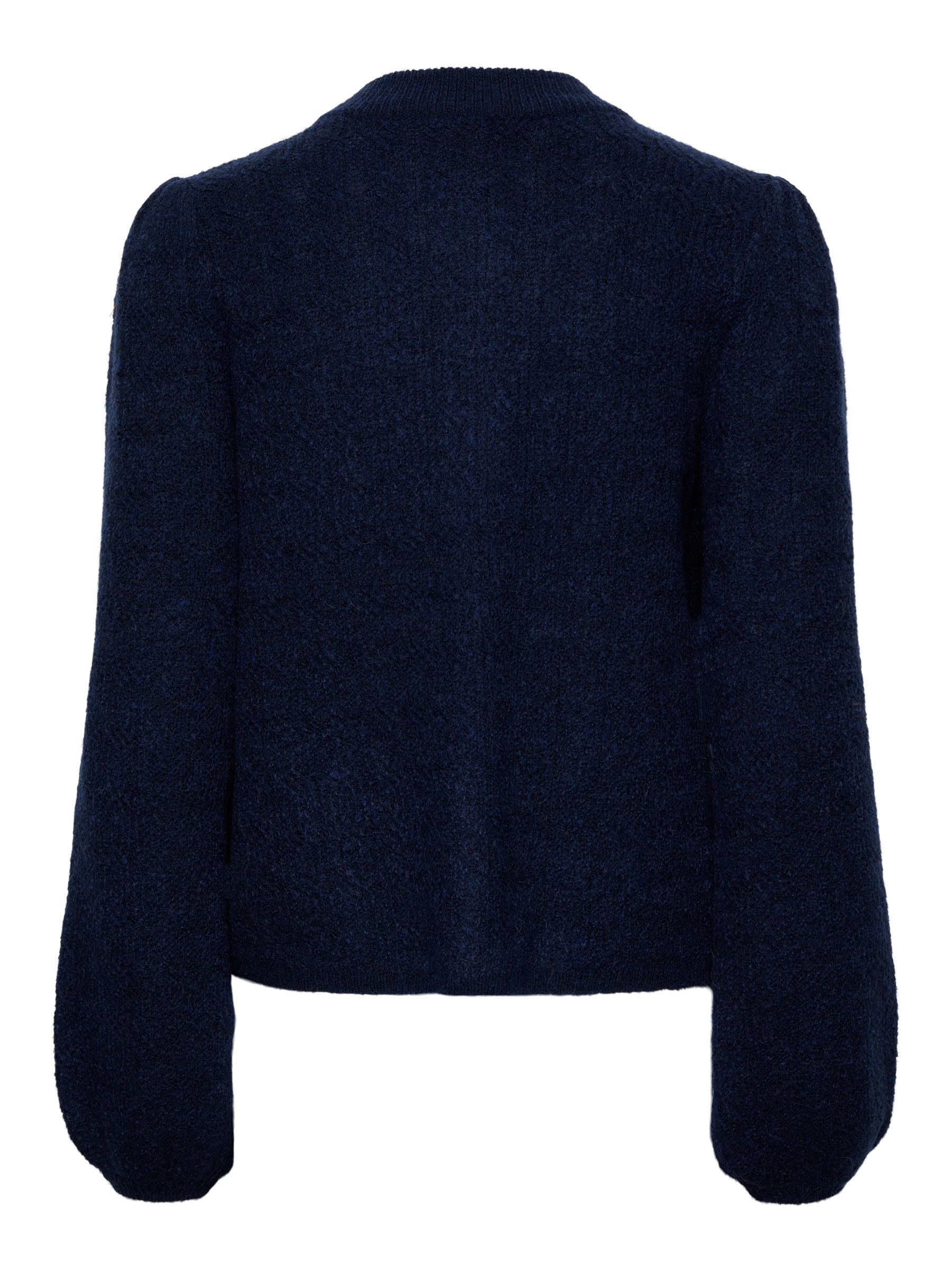 YASBONSA KNITTED CARDIGAN | Blue | YAS® UK