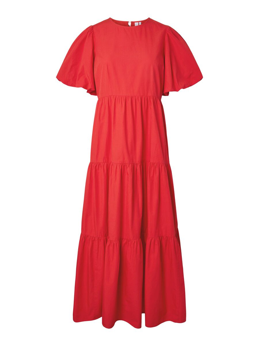 Product carousel image - YASCOLEA ANKLE MAXIKLEID, Fiery Red | 1