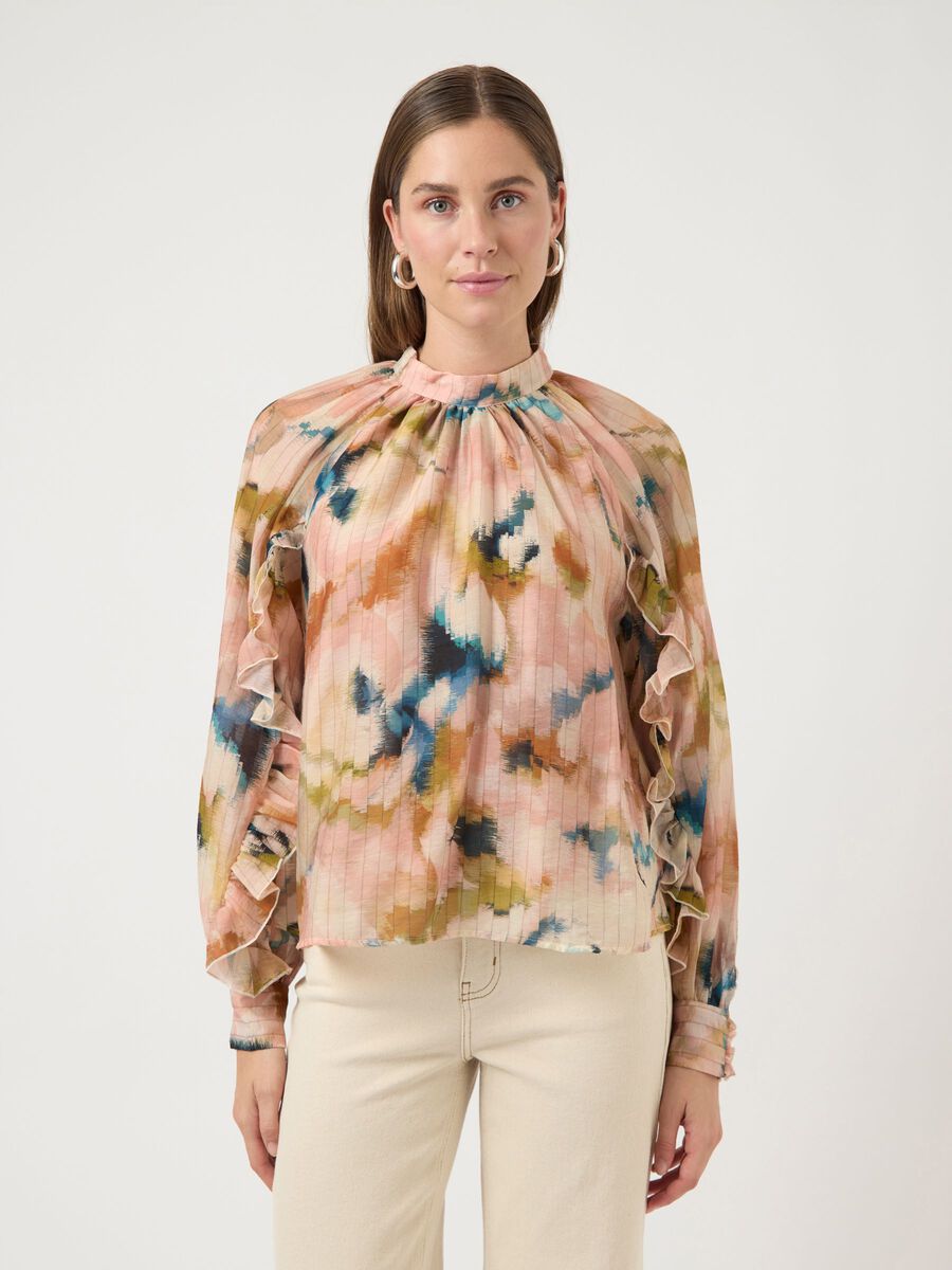 Product carousel image - YASSOARA BLOUSE, Shadow Gray | 1