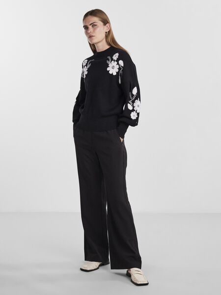 Y.A.S YASFRIGGA KNITTED PULLOVER, Black, highres - 26033138_Black_003.jpg