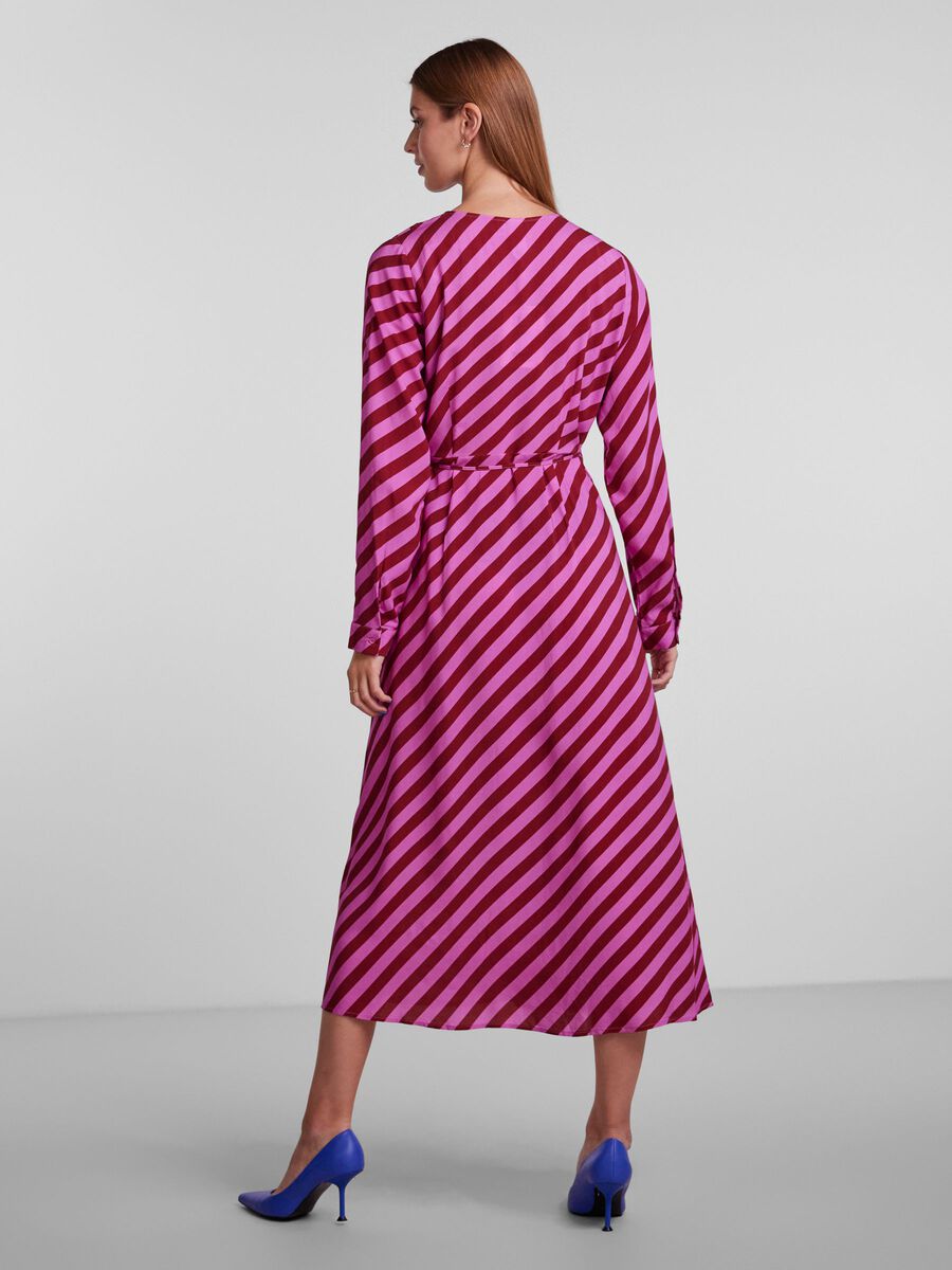 Y.A.S YASSAVANNA WRAP DRESS, Phlox Pink, highres - 26030000_PhloxPink_1021700_004.jpg